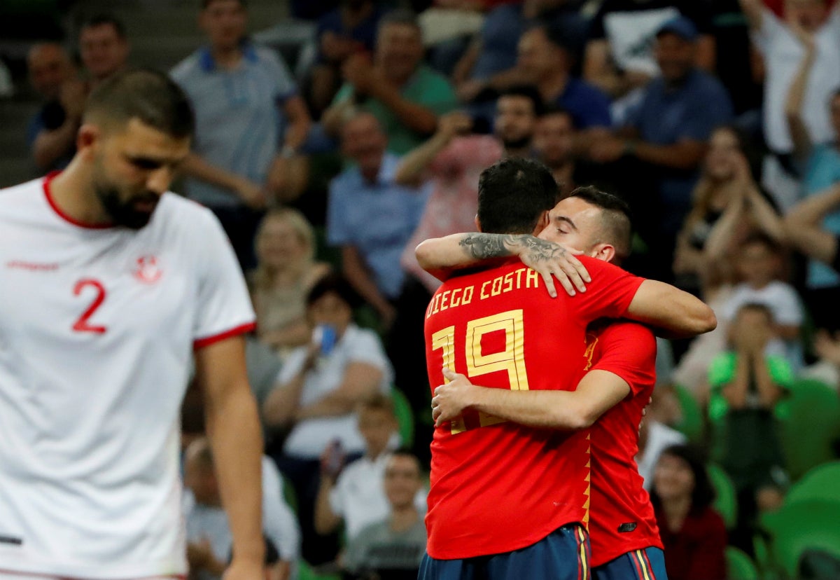 <p>Una Selección española con falta de ritmo vence a Túnez gracias a un gol de Iago Aspas al final</p> <p>Una Selección española con falta de ritmo vence a Túnez gracias a un gol de Iago Aspas al final</p>