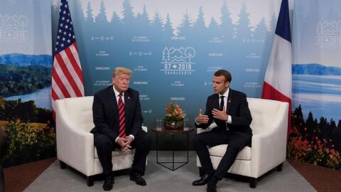 Trump y Macron