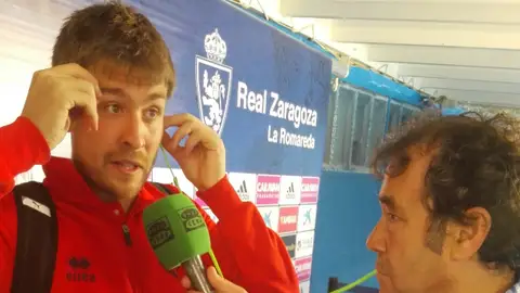 El portero del Numancia, Aitor Fernández. El portero del Numancia, Aitor Fernández.