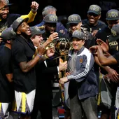Los Warriors celebran su título NBA Los Warriors celebran su título NBA
