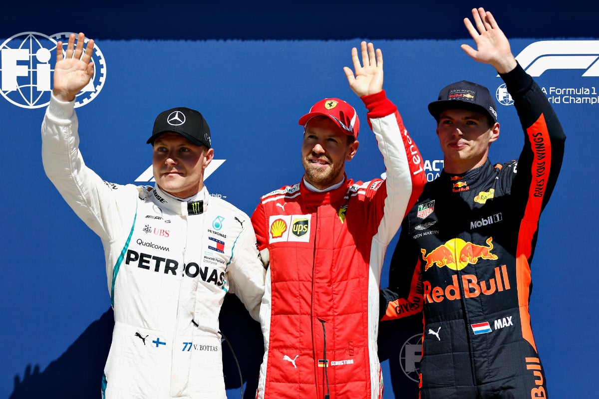 <p>Sebastian Vettel logra la Pole en el GP de Canadá; Sainz saldrá noveno y Alonso decimocuarto</p> <p>Sebastian Vettel logra la Pole en el GP de Canadá; Sainz saldrá noveno y Alonso decimocuarto</p>