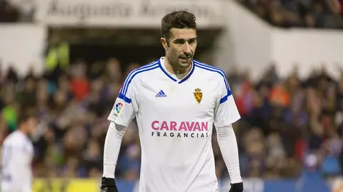El jugador del Zaragoza, Rubén Gracia 'Cani'. El jugador del Zaragoza, Rubén Gracia 'Cani'.