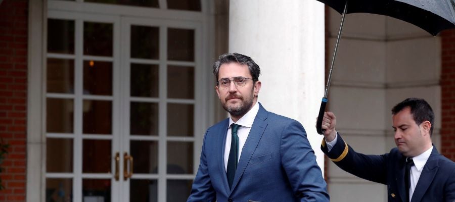 El ya exministro de Cultura y Deportes, Màxim Huerta El ya exministro de Cultura y Deportes, Màxim Huerta