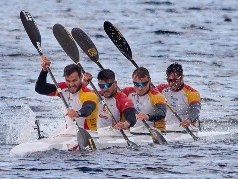 <p>España, campeona de Europa en K4 500 tras ganar la final en Belgrado</p> <p>España, campeona de Europa en K4 500 tras ganar la final en Belgrado</p>