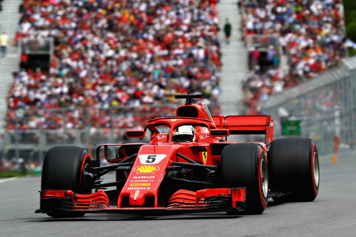 <p>Vettel recupera el liderato en Montreal y Alonso repite abandono</p> <p>Vettel recupera el liderato en Montreal y Alonso repite abandono</p>