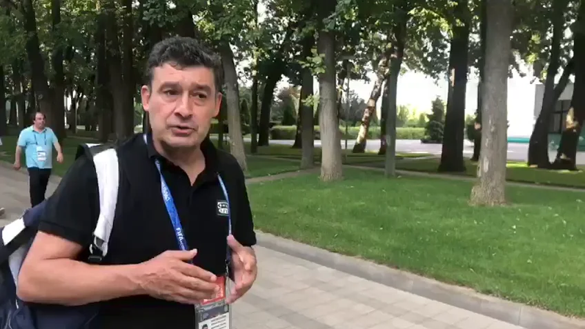 <p>Alfredo Mart&iacute;nez: "Para los responsables RFEF las instalaciones de Krasnodar son las mejores que ha tenido la selecci&oacute;n en un Mundial"</p>