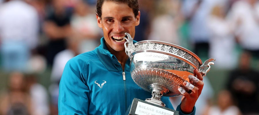 Rafa Nadal 'muerde' su undécima Copa de los Mosqueteros Rafa Nadal 'muerde' su undécima Copa de los Mosqueteros