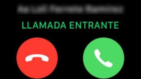 Llamada entrante en el m&oacute;vil