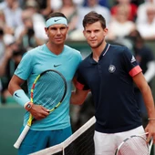 Nadal y Thiem posan juntos en la foto antes de la final Nadal y Thiem posan juntos en la foto antes de la final