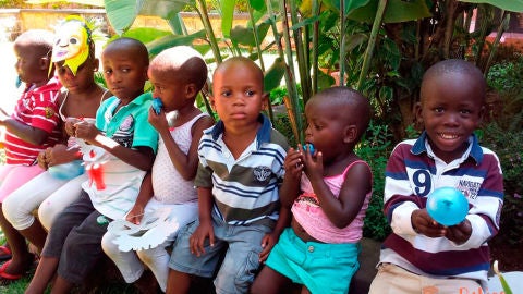 Niños de Babies Uganda