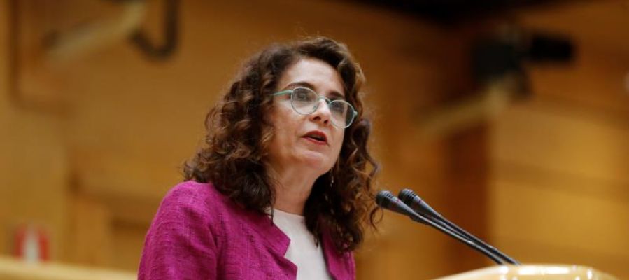 La ministra de Hacienda, María Jesús Montero La ministra de Hacienda, María Jesús Montero
