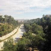 Ladera del río Vinalopó a su paso por Elche