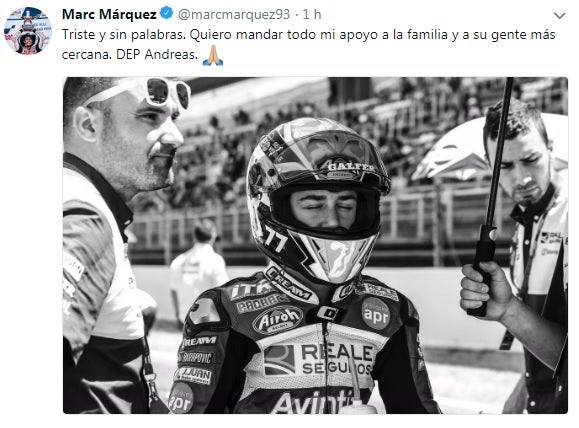 <p>El mundo del deporte, conmocionado por la muerte de Andreas Pérez</p> <p>El mundo del deporte, conmocionado por la muerte de Andreas Pérez</p>