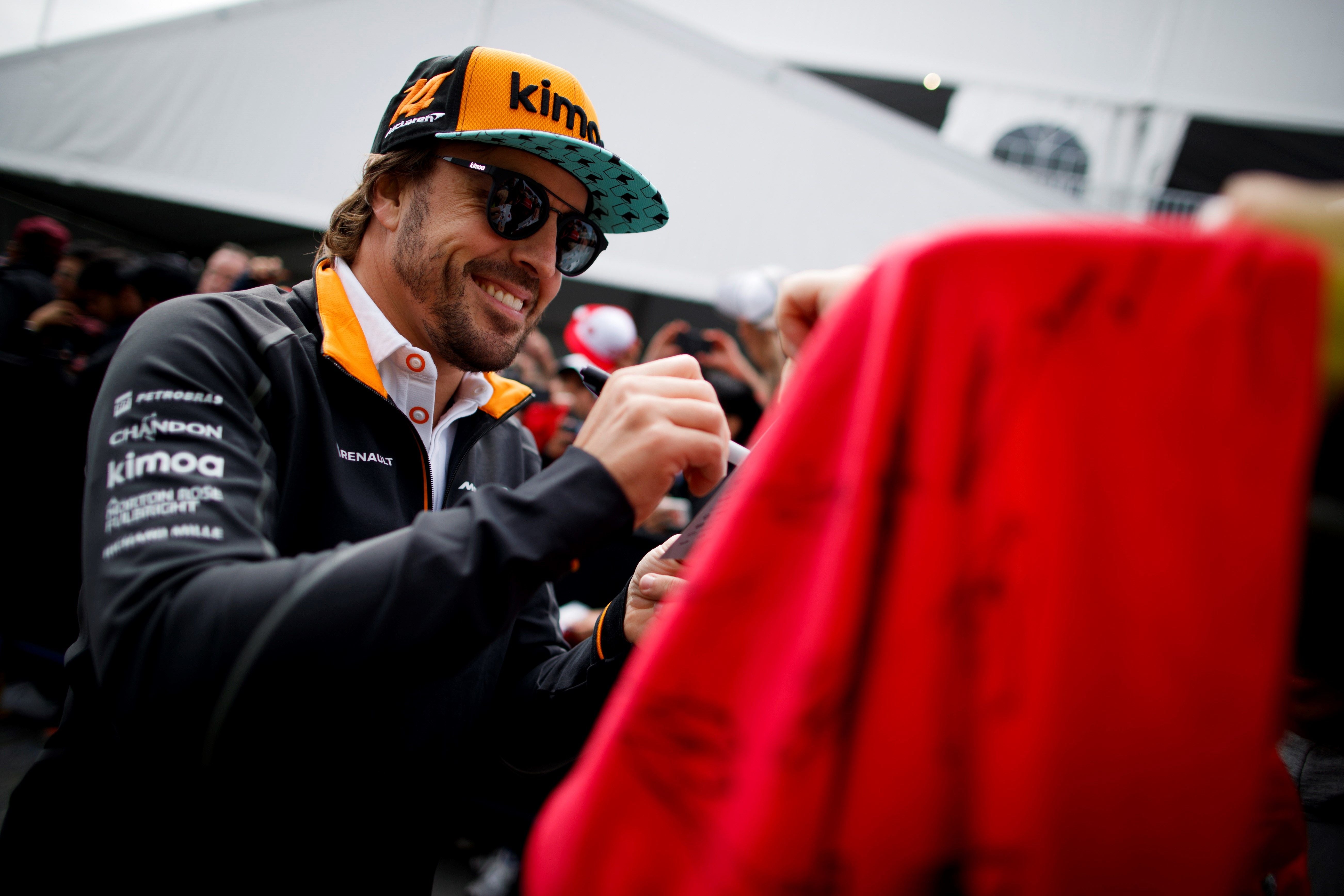 <p>Fernando Alonso, antes de las 24 horas de Le Mans: "Voy a tratar de disfrutar de cada minuto"</p> <p>Fernando Alonso, antes de las 24 horas de Le Mans: "Voy a tratar de disfrutar de cada minuto"</p>