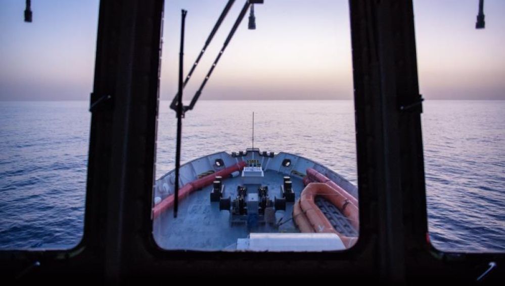 Foto de archivo del barco "Aquarius" de la ONG francesa SOS Méditerranée