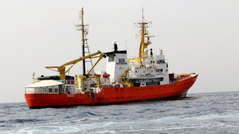 Imagen de archivo del barco 'Aquarius'