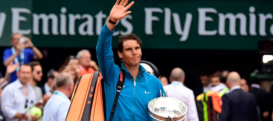 Nadal se despide del público de París con su undécimo Roland Garros en la mano Nadal se despide del público de París con su undécimo Roland Garros en la mano