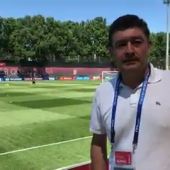 <p>Alfredo Martínez: "Las opciónes de que Carvajal esté ante Portugal el próximo viernes van disminuyendo"</p>