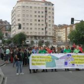 Protesta de los docentes contra la ampliación de la jornada lectiva reducida en junio y septiembre