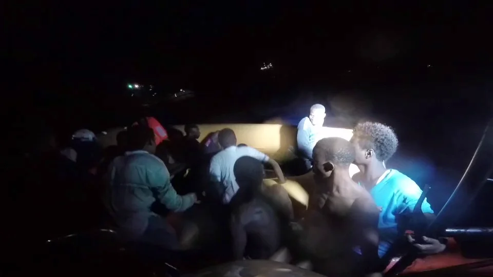 <p>Así fue el rescate del barco Aquarius a los migrantes</p> <p>Así fue el rescate del barco Aquarius a los migrantes</p>
