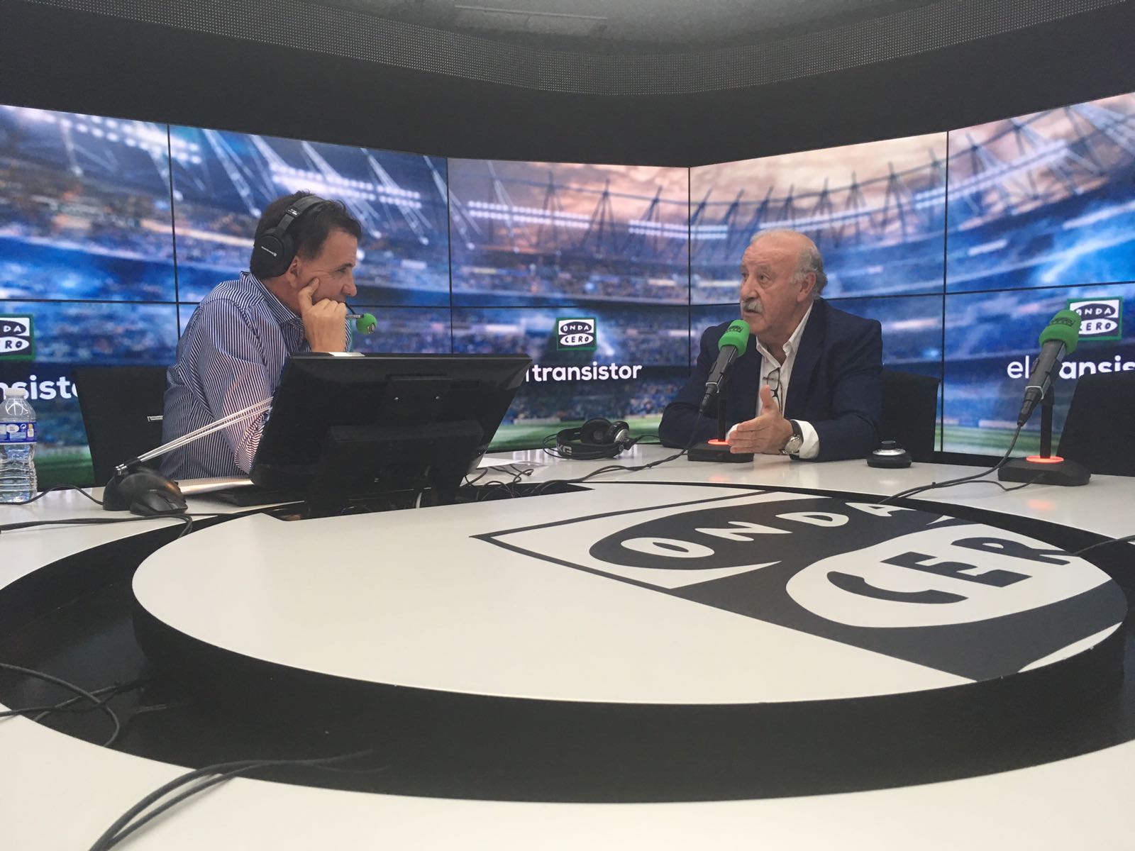 Vicente del Bosque: "Me sorprendió más la derrota del Real Madrid, pero me quedo con el gran partido del Sevilla" Vicente del Bosque: "Me sorprendió más la derrota del Real Madrid, pero me quedo con el gran partido del Sevilla"