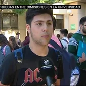 Estudiante extremeño que ha tenido que repetir la Selectividad Estudiante extremeño que ha tenido que repetir la Selectividad