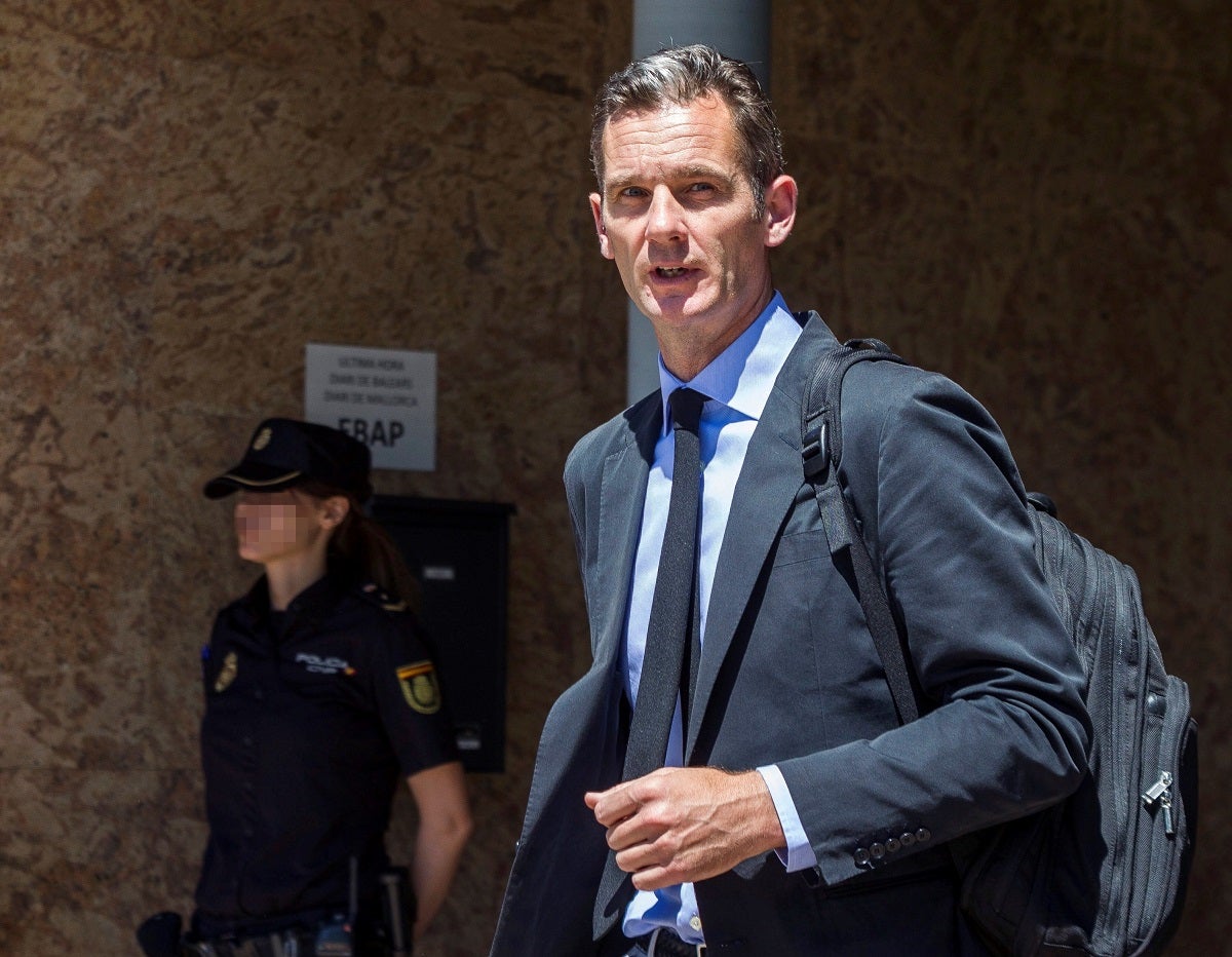 El Tribunal Constitucional inadmite el recurso de Urdangarin contra su condena de Nóos El Tribunal Constitucional inadmite el recurso de Urdangarin contra su condena de Nóos