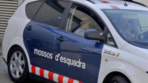 veh&iacute;culo de los mossos d'esquadra