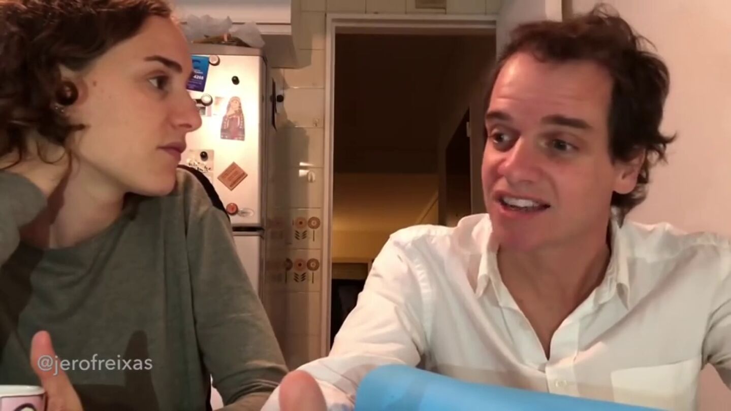 Segundo capítulo de la discusión viral de una pareja argentina: "¡El Mundial es como 'La casa de papel' de las series!" 