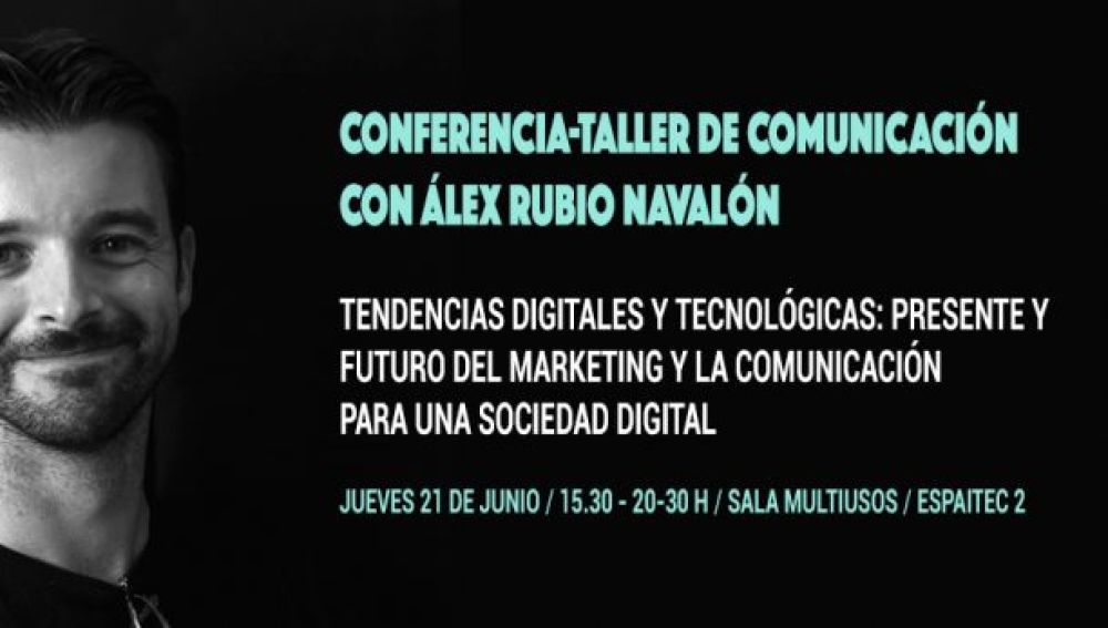 Conferencia taller Alex Rubio