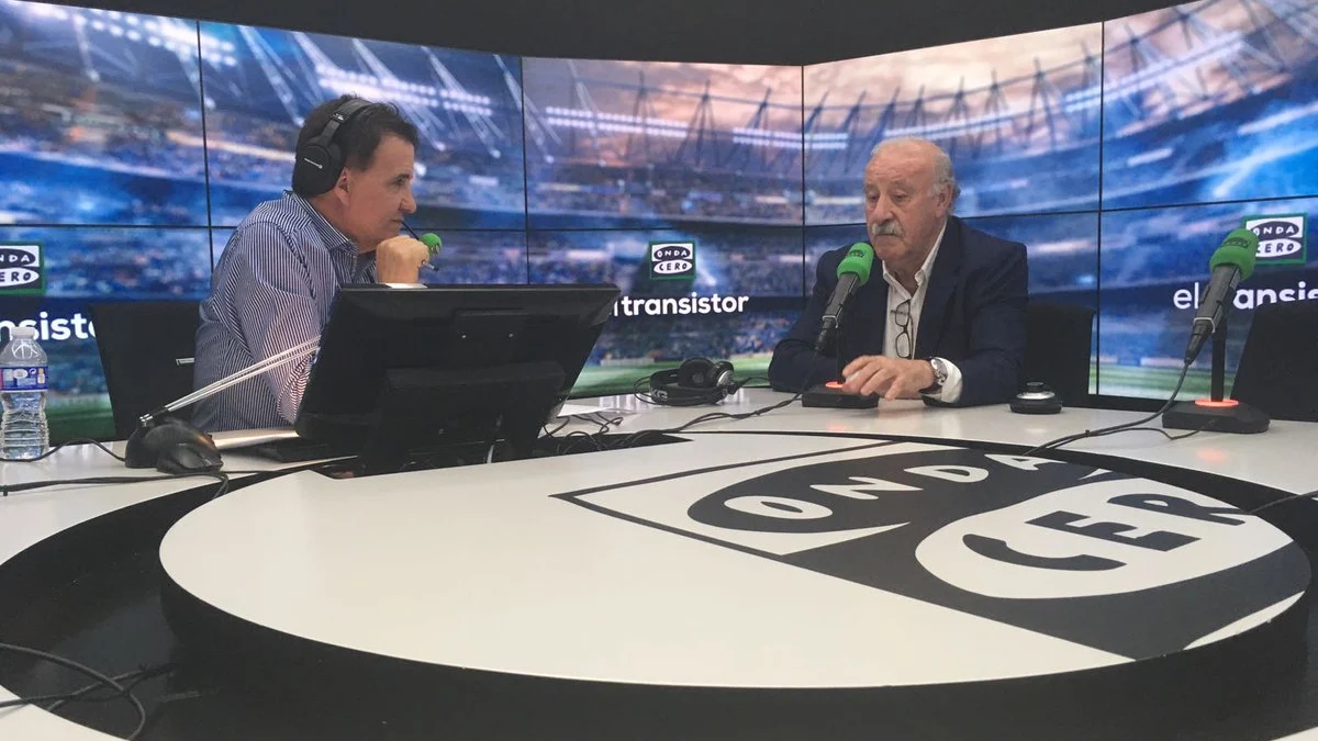Del Bosque, en El Transistor