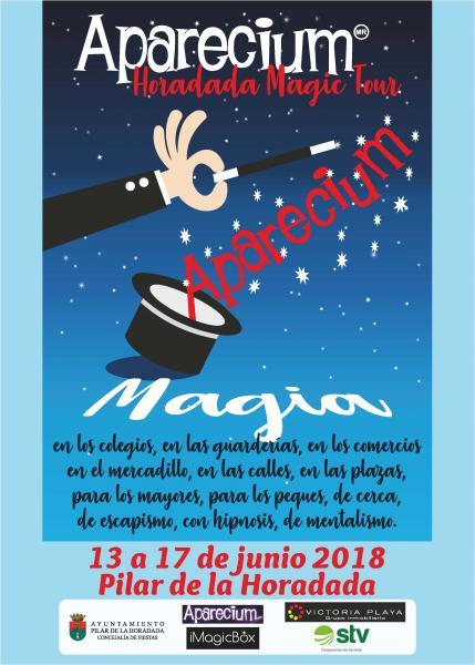 Aparecium Horadada Magic Tour del 13 al 17 de Junio Aparecium Horadada Magic Tour del 13 al 17 de Junio