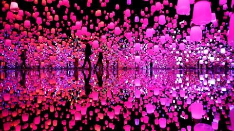 El arte digital envolvente echa ra&iacute;ces en Tokio
