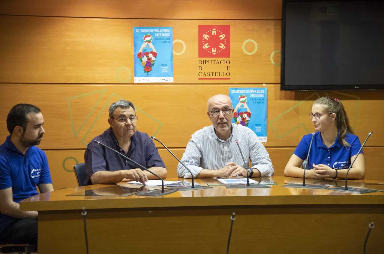 <p><span>La Diputación impulsa el XXII Campeonato de España de Voleibol Femenino que generará medio millón de euros en Castellón</span></p> <p><span>La Diputación impulsa el XXII Campeonato de España de Voleibol Femenino que generará medio millón de euros en Castellón</span></p>