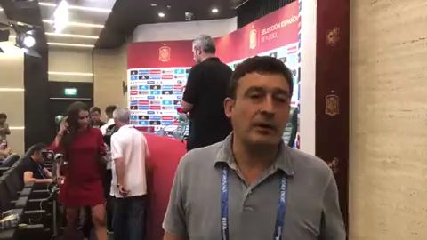 <p>Alfredo Mart&iacute;nez, tras la destituci&oacute;n de Lopetegui: "La situaci&oacute;n es aut&eacute;nticamente ca&oacute;tica y convulsa" </p>