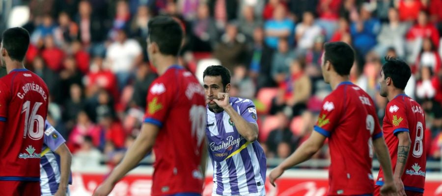 Kiko Olivas celebra su gol contra el Numancia Kiko Olivas celebra su gol contra el Numancia