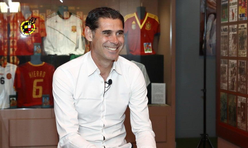 <p>Fernando Hierro asume el cargo de seleccionador nacional durante el Mundial de Rusia</p> <p>Fernando Hierro asume el cargo de seleccionador nacional durante el Mundial de Rusia</p>