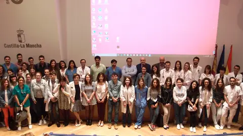 Los residentes han sido recibicos en el Hospital de Ciudad Real Los residentes han sido recibicos en el Hospital de Ciudad Real