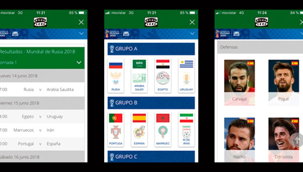 Mundial de Rusia en la App de Onda Cero