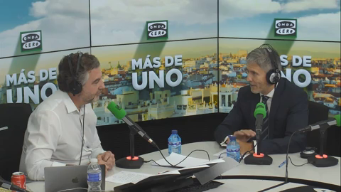<p>Entrevista completa al ministro del Interior, Fernando Grande-Marlaska, en Más de uno</p> <p>Entrevista completa al ministro del Interior, Fernando Grande-Marlaska, en Más de uno</p>