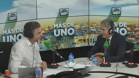 <p>Entrevista completa al ministro del Interior, Fernando Grande-Marlaska</p> <p>Entrevista completa al ministro del Interior, Fernando Grande-Marlaska</p>