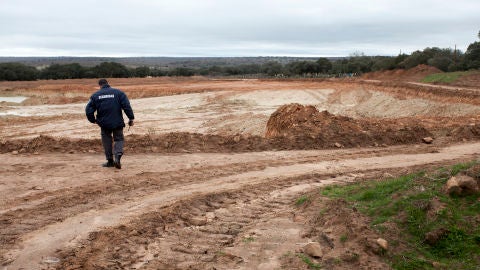 Excavaci&oacute;n a cielo abierto en la mina de Uranio de Retortillo 