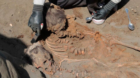 Una nueva excavaci&oacute;n en Per&uacute; encuentra 111 ni&ntilde;os sacrificados por una cultura preinca