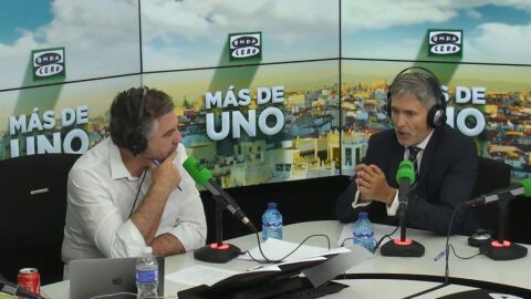 Grande Marlaska: "Har&eacute; todo para que las concertinas de las vallas de Ceuta y Melilla puedan ser retiradas"