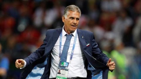 El seleccionador de Iran, Carlos Queiroz. 