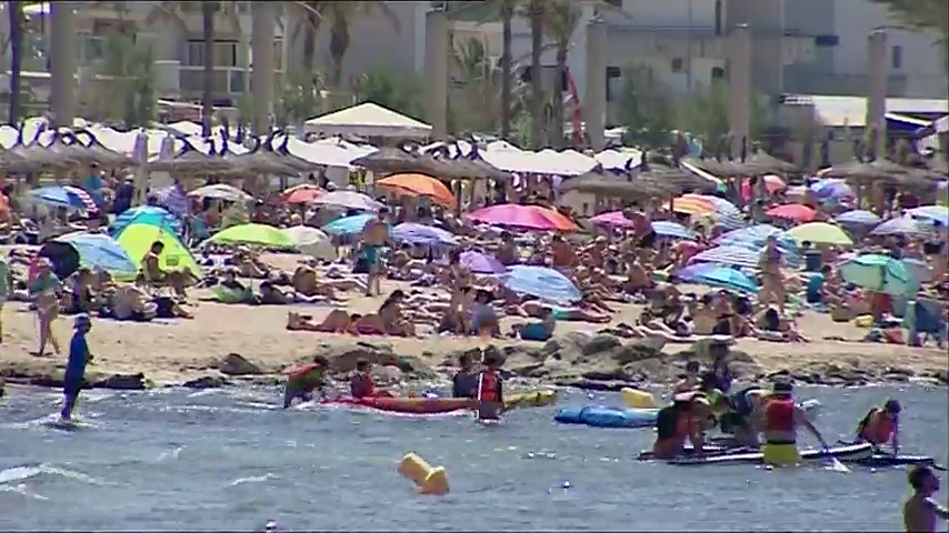 Algunas zonas de Mallorca están hoy en aviso amarillo por temperaturas máximas Algunas zonas de Mallorca están hoy en aviso amarillo por temperaturas máximas