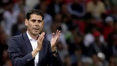 El exseleccionador español, Fernando Hierro. El exseleccionador español, Fernando Hierro.