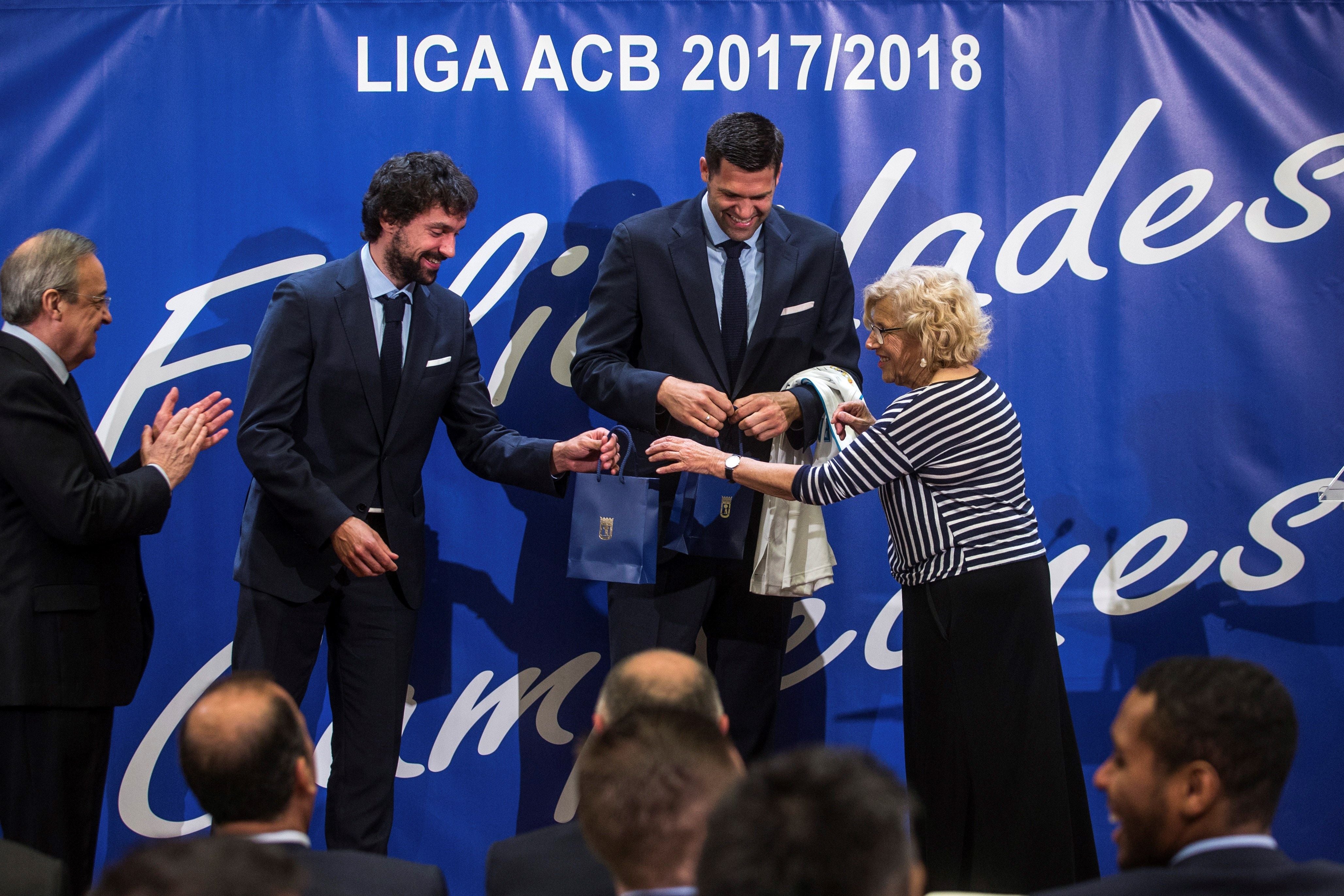 <p>Luka Doncic, el gran ausente en la celebración del Real Madrid por la Liga ACB</p> <p>Luka Doncic, el gran ausente en la celebración del Real Madrid por la Liga ACB</p>