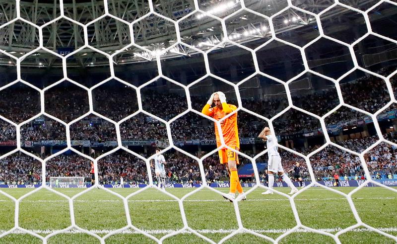 <p>Una gran Croacia liderada por Modric se mete en octavos y hunde a Argentina en el Mundial de Rusia 2018</p> <p>Una gran Croacia liderada por Modric se mete en octavos y hunde a Argentina en el Mundial de Rusia 2018</p>