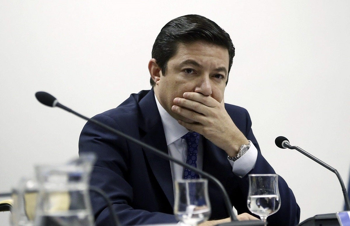 <p>Pedro Calvo, al saber que aprobó un máster en la URJC: "No hice ni el huevo"</p> <p>Pedro Calvo, al saber que aprobó un máster en la URJC: "No hice ni el huevo"</p>
